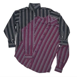 3 for 30! SALE Sean John Printed Button Down Set of 2 Long Sleeve Shirt